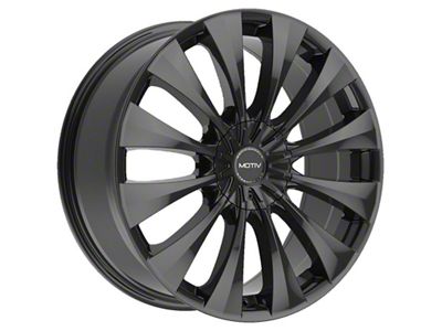 Motiv Margin Gloss Black Wheel; 20x8.5; 40mm Offset (10-15 Camaro)