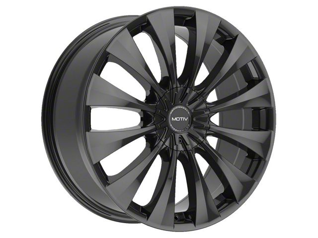 Motiv Margin Gloss Black Wheel; 20x8.5 (10-15 Camaro)