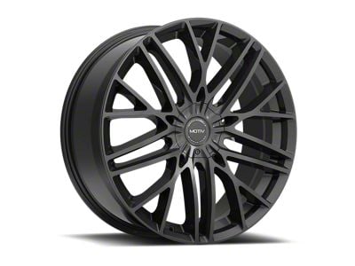 Motiv Maven Gloss Black Wheel; Rear Only; 20x11; 20mm Offset (10-15 Camaro)
