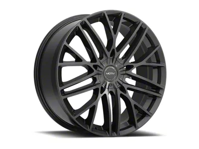 Motiv Maven Gloss Black Wheel; Rear Only; 20x11; 20mm Offset (16-24 Camaro)