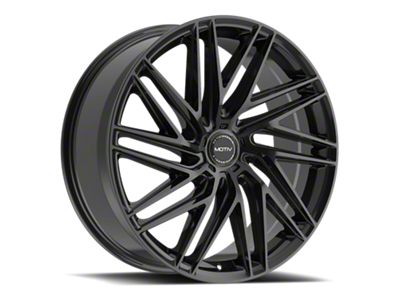 Motiv Align Gloss Black Wheel; 22x9; 20mm Offset (08-23 RWD Challenger, Excluding Widebody)