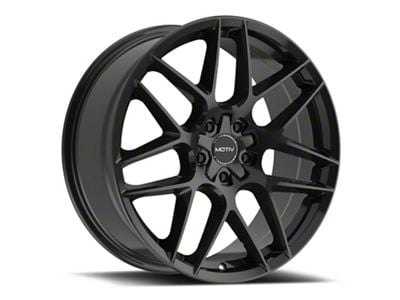 Motiv Foil Gloss Black Wheel; 18x8 (08-23 RWD Challenger, Excluding Widebody)