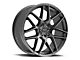 Motiv Foil Gloss Graphite Wheel; 20x8.5 (08-23 RWD Challenger, Excluding Widebody)