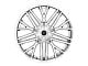 Motiv Maven Chrome Wheel; Rear Only; 22x11.5 (17-23 AWD Challenger)
