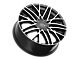Motiv Maven Gloss Black Machined Wheel; 22x9 (08-23 RWD Challenger, Excluding Widebody)