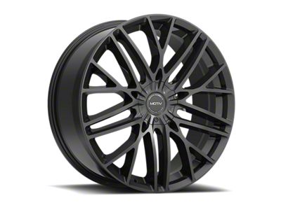 Motiv Maven Gloss Black Wheel; Rear Only; 22x11.5; 20mm Offset (08-23 RWD Challenger, Excluding Widebody)