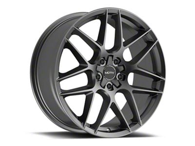 Motiv Foil Gloss Graphite Wheel; 20x8.5 (11-23 RWD Charger, Excluding Widebody)