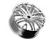 Motiv Maven Chrome Wheel; Rear Only; 22x11.5 (11-23 RWD Charger, Excluding Widebody)