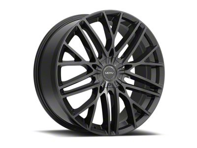 Motiv Maven Gloss Black Machined Wheel; 20x8.5 (11-23 RWD Charger, Excluding Widebody)