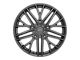 Motiv Maven Gloss Black Wheel; Rear Only; 22x11.5 (11-23 RWD Charger, Excluding Widebody)