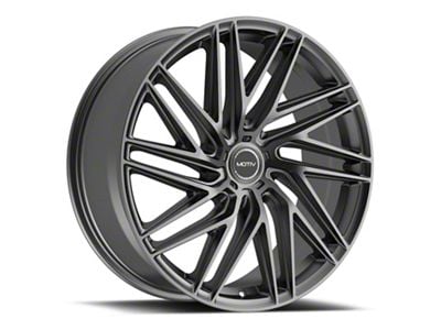 Motiv Align Gloss Graphite Wheel; 18x8 (21-24 Mustang Mach-E, Excluding GT)