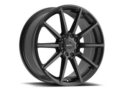 Motiv Elicit Gloss Black Wheel; 18x7.5; 40mm Offset (21-25 Mustang Mach-E, Excluding GT)