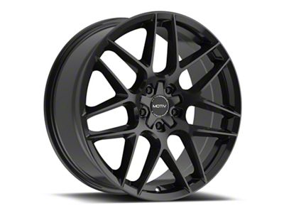 Motiv Foil Gloss Black Wheel; 20x8.5; 40mm Offset (21-25 Mustang Mach-E)