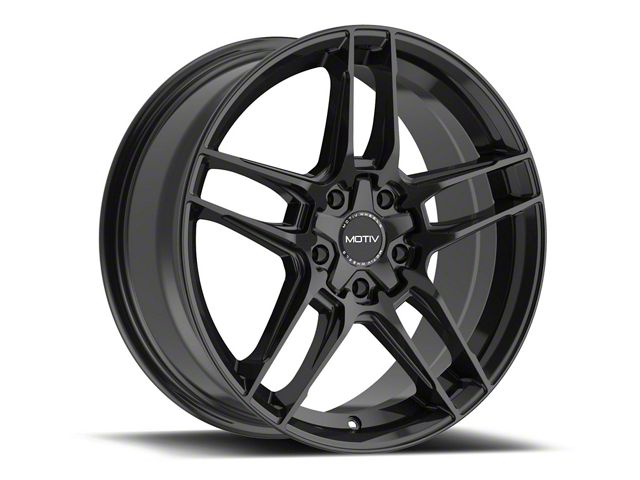 Motiv Matic Gloss Black Wheel; 19x8.5 (21-24 Mustang Mach-E)