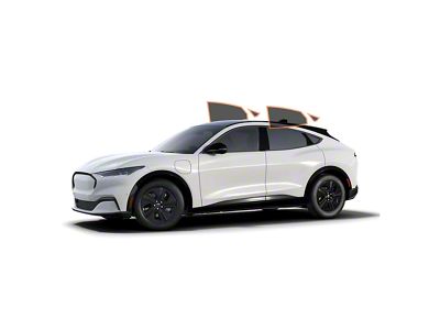 MotoShield Pro Rear Driver/Passenger Window Tint; 25% (21-25 Mustang Mach-E)