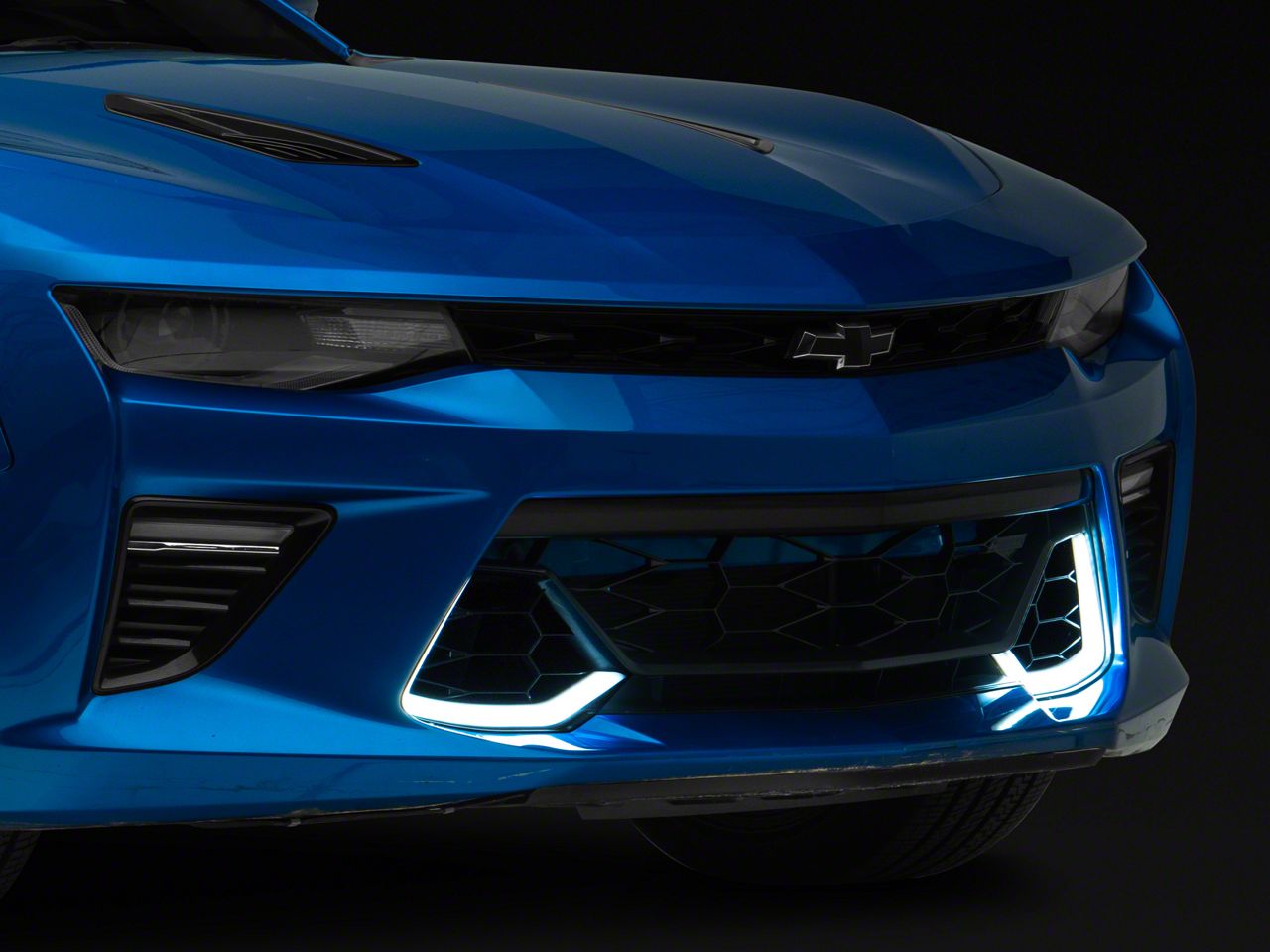 MP Concepts Camaro SS 50 Years Style Grille; Silver CC2004