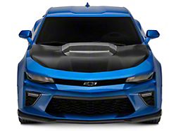 MP Concepts ZL1 Style Hood; Carbon-Look Center (16-24 Camaro)