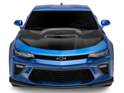 MP Concepts ZL1 Style Hood; Smoked Black Center (16-24 Camaro)