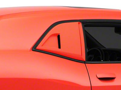 MP Concepts Quarter Window Scoops; Unpainted (08-23 Challenger)