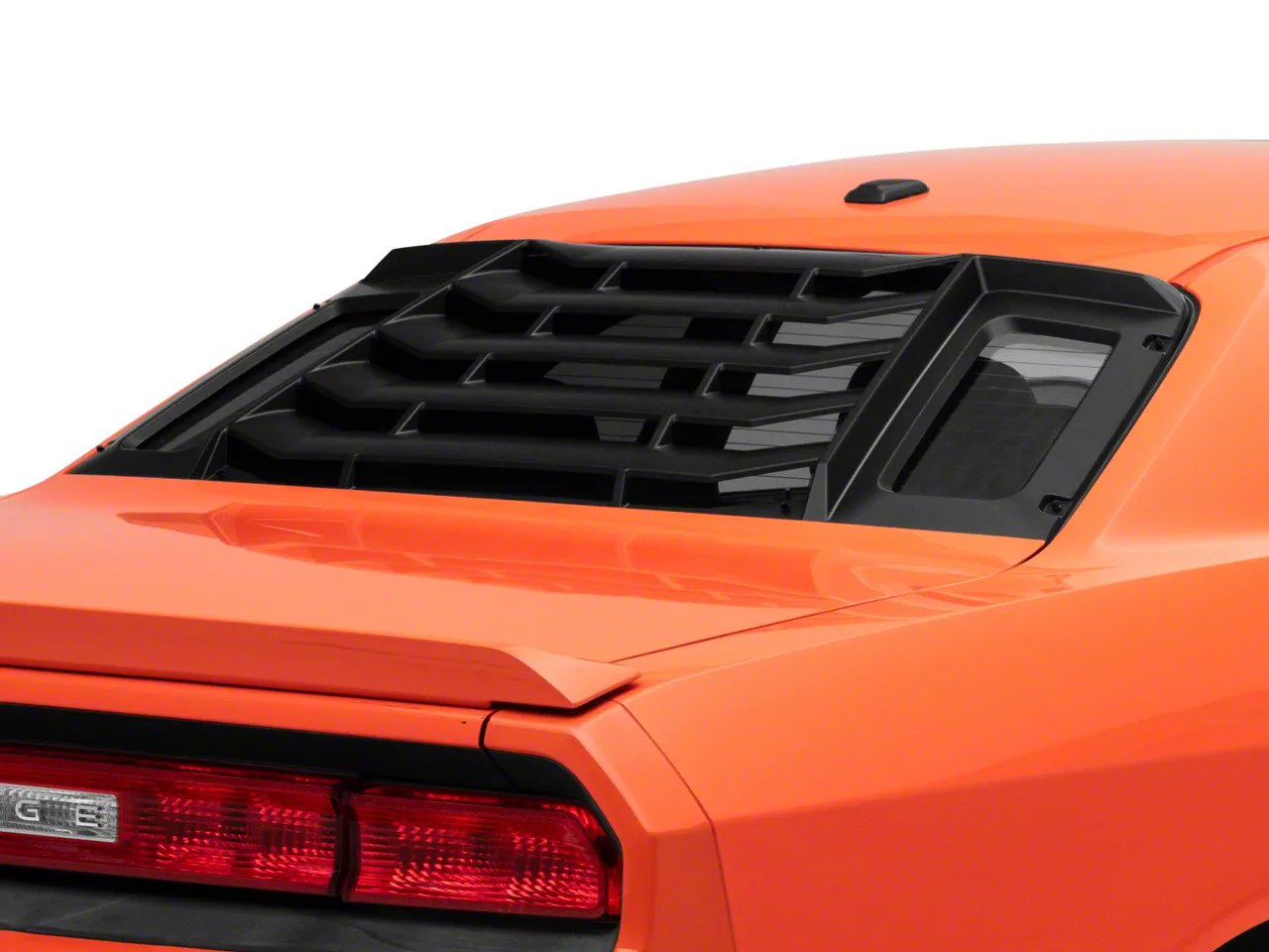 2018 dodge challenger clearance rear window louvers