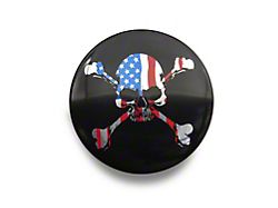 MP Concepts Center Caps for Factory Wheels; American Skull (15-23 Charger)