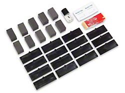 MP Concepts Replacement Rear Window Louvers Hardware Kit for CR5196-99 Only (11-23 Charger)