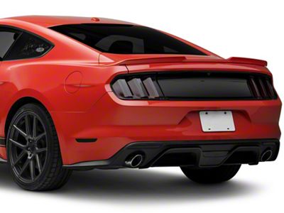 MP Concepts Full Replacement Decklid Panel; Gloss Black (15-23 Mustang)