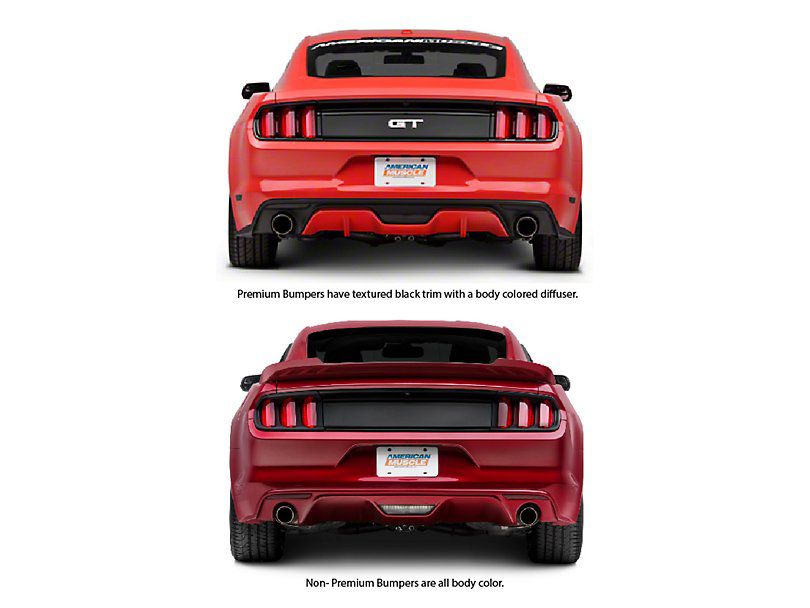 MP Concepts Mustang GT350 Style Rear Bumper Winglets 402231 (15-23 ...
