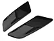 MP Concepts Hood Vent Louvers; Gloss Black (15-17 Mustang EcoBoost, V6)