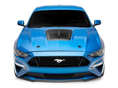 MP Concepts Aluminum GT500 Style Hood; Unpainted (18-23 Mustang GT, EcoBoost)