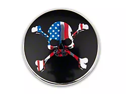 MP Concepts Center Caps for Factory Wheels; American Skull (15-24 Mustang)