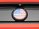 MP Concepts Decklid Panel Emblem; American Flag (15-23 Mustang)