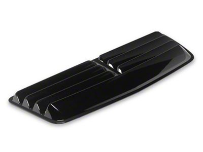 MP Concepts GT Style Hood Scoop; Gloss Black (2024 Mustang EcoBoost)