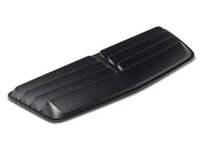 MP Concepts GT Style Hood Scoop; Matte Black (2024 Mustang EcoBoost)