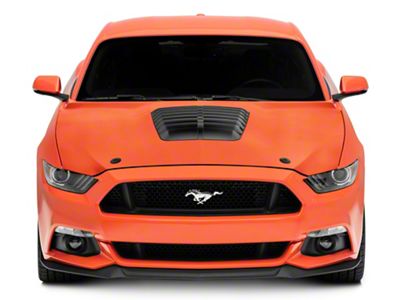 MP Concepts GT500 Style Aluminum Hood; Unpainted (15-17 Mustang GT, EcoBoost, V6)