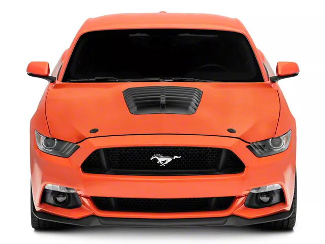 MP Concepts GT500 Style Aluminum Hood; Unpainted (15-17 Mustang GT, EcoBoost, V6)