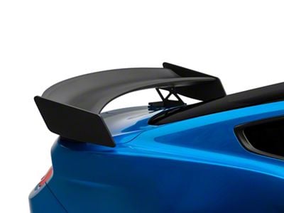 MP Concepts GT500 Track Pack Style Rear Spoiler; Matte Black (15-23 Mustang Fastback)