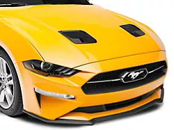 MP Concepts Hood Vents; Gloss Black (18-23 Mustang GT, EcoBoost)