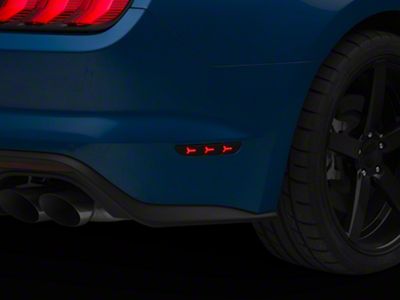 MP Concepts LED Rear Side Markers; Smoked (18-23 Mustang)