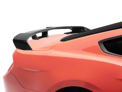 MP Concepts Performance Pack Style Rear Spoiler; Gloss Black (15-23 Mustang Fastback)