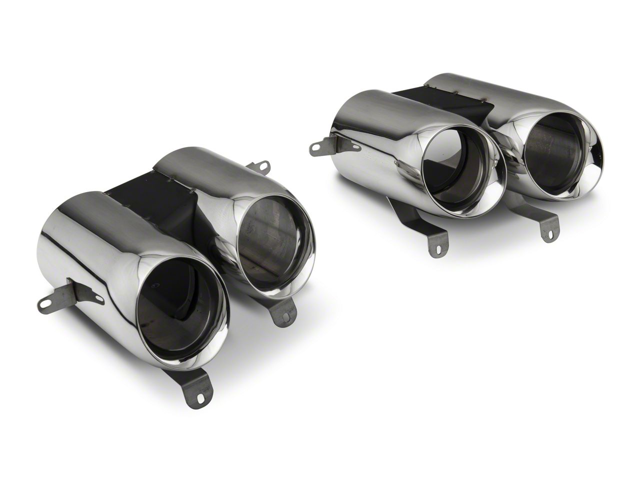 MP Concepts Mustang Rear Diffuser Quad Exhaust Tips 406875 (1517