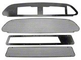 MP Concepts Replacement GT500 Style Front Bumper Grilles for 408766 Only (15-17 Mustang GT, EcoBoost, V6)