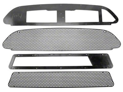 MP Concepts Replacement GT500 Style Front Bumper Grilles for 408766 Only (15-17 Mustang GT, EcoBoost, V6)