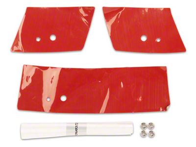 MP Concepts Replacement GT500 Style Rear Spoiler Hardware Kit for 408638 Only (15-23 Mustang Fastback)