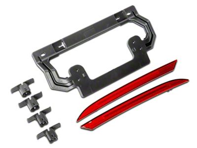 MP Concepts Replacement Rear Diffuser Hardware Kit for 410875 Only (18-23 Mustang GT; 19-23 Mustang EcoBoost w/ Active Exhaust)