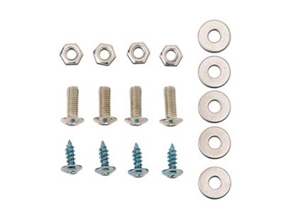 MP Concepts Replacement Rear Diffuser Hardware Kit for 403416 Only (15-17 Mustang GT Premium, EcoBoost Premium)