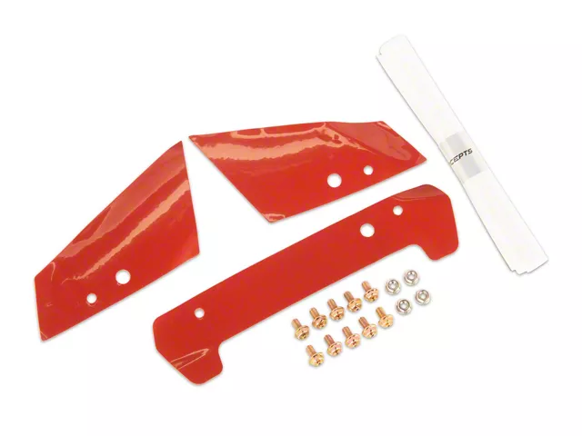 MP Concepts Replacement Rear Spoiler Hardware Kit for 408634 Only (15-23 Mustang Fastback)