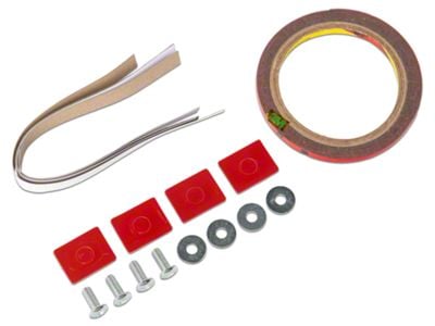 MP Concepts Replacement Rear Spoiler Hardware Kit for 415022 Only (15-23 Mustang Fastback)