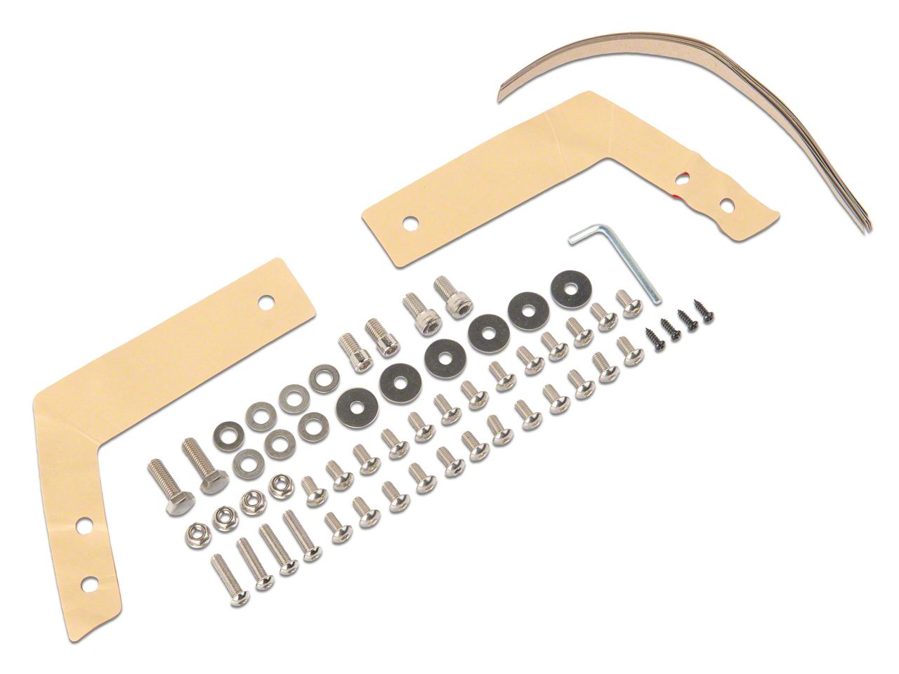 MP Concepts Mustang Replacement Rear Spoiler Hardware Kit for 426368