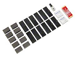 MP Concepts Replacement Rear Window Louvers Hardware Kit for 414652 Only (15-23 Mustang Fastback)